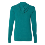 BELLA + CANVAS Triblend Lightweight Full-Zip Hooded Long ...