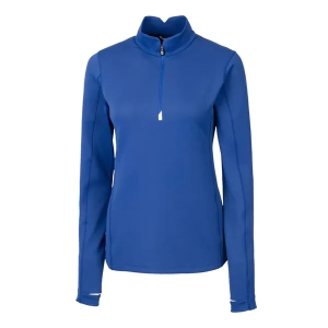 Cutter & Buck Traverse Stretch Eco Quarter Zip Womens Pullover