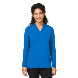 Devon & Jones Ladies' Raleigh Shawl Collar Knit Top