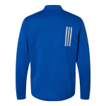 Adidas 3-Stripes Double Knit Quarter-Zip Pullover